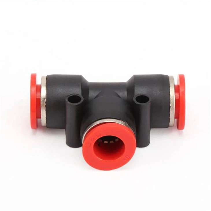 Brass double hose connector-4