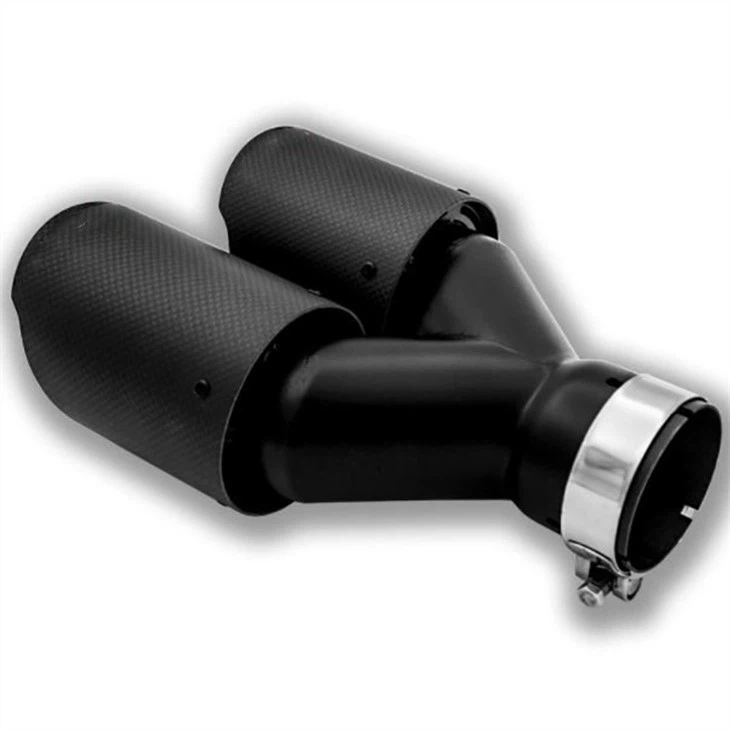 car dual exhaust pipe-2