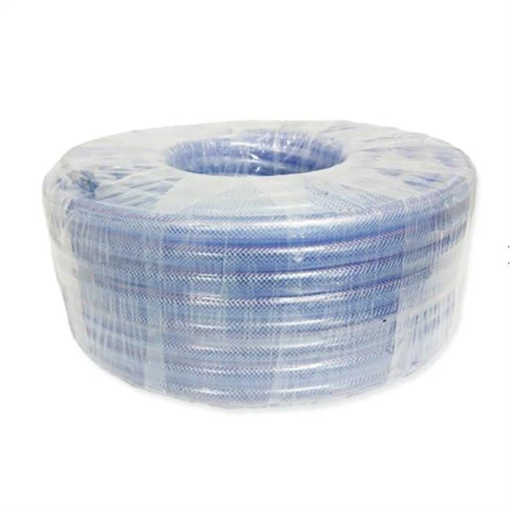 PVC clear reinforced hose pipe-1