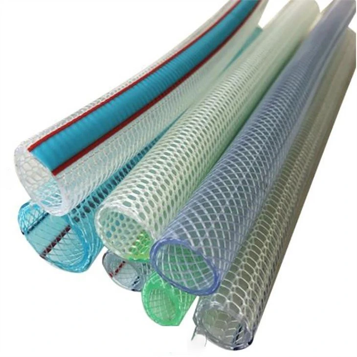 PVC clear reinforced hose pipe-2
