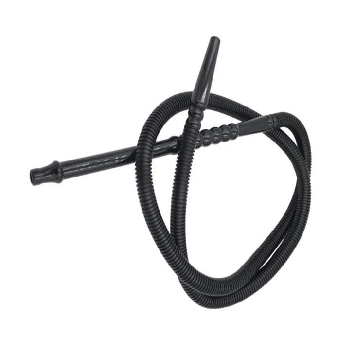silicone custom logo hookah hose-3