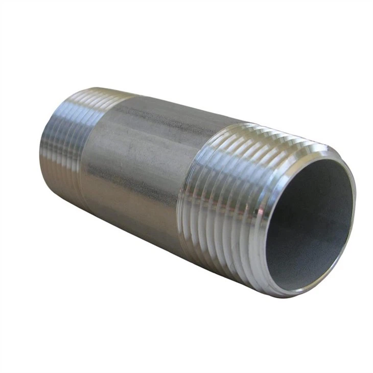 stainless steel pipe fittings swage nipple-4